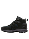 Botín azul para hombre, estilo outdoor, material sintético, ideal para actividades al aire libre.