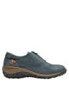 Calzado casual azul de mujer, con puntera redonda, ideal para un look relajado.