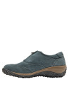 Calzado plano azul para mujer, estilo casual, perfecto para salidas informales.