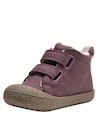 Botín morado casual para niña, diseño resistente y cómodo, ideal para pequeñas exploradoras.