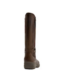 Bota casual de mujer en cuero moro, detalles decorativos que añaden estilo a cualquier outfit.