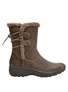 Bota de mujer con diseño funcional y detalles decorativos, perfecta para un look auténtico.