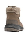 Botín Panama Jack en color taupe, confeccionado en cuero, perfecto para un look versátil.
