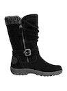 Bota de mujer Panamá Jack en negro, combina con jeans o vestidos para un look versátil.