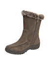 Botas de mujer en color café, estilo casual, confeccionadas en cuero de alta calidad.