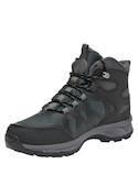 Botín azul para hombre estilo outdoor, material sintético, ideal para aventuras diarias.