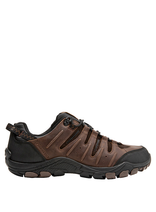 Zapatilla robusta de cuero, ideal para un soporte óptimo en cada paso durante tus aventuras.