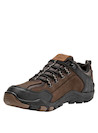 Zapatilla de cuero moreno para hombre, estilo urbano, diseño robusto y elegante, ideal para caminatas.