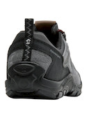 Zapatilla gris de hombre, estilo urbano con taco plano de 5 cm, adecuada para exploraciones diarias.