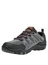 Zapatilla urbana para hombre en cuero gris, ideal para actividades al aire libre y entornos urbanos.