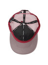 Jockey unisex rojo de algodón, estilo casual, ideal para actividades al aire libre.