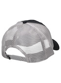 Jockey unisex negro de algodón, con visera semi curva, recomendado para días soleados.