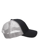 Jockey unisex negro de algodón, estilo versátil, perfecto para paseos por la ciudad.