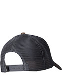 Jockey unisex color café, diseño moderno con malla trasera, recomendado para días soleados.