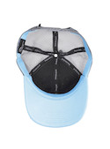 Jockey unisex celeste de algodón, estilo casual, ideal para actividades al aire libre.