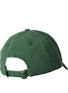 Gorra verde unisex de algodón, diseño moderno, perfecta para explorar la naturaleza.