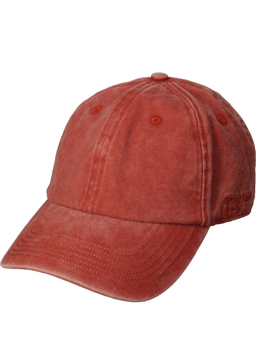 Jockey de algodón naranja, estilo casual, recomendado para excursiones y paseos.