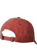 Accesorio unisex naranja de algodón, diseño ventilado, perfecto para días soleados.