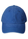 Jockey casual unisex azul, ajuste con pasador metálico, perfecto para explorar la ciudad.