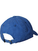 Jockey unisex azul, diseño con visera curva, perfecto para el día a día en la ciudad.