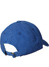 Jockey unisex azul, diseño con visera curva, perfecto para el día a día en la ciudad.
