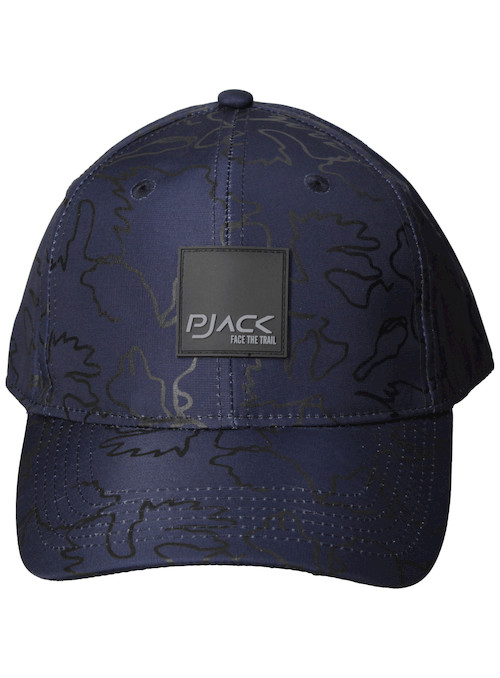 Jockey unisex azul con ventilación, ideal para mantener la frescura en actividades deportivas.