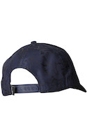Jockey unisex azul con visera curva, recomendado para días soleados y excursiones al aire libre.