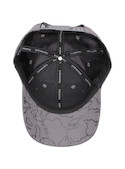 gorra unisex gris estilo contemporáneo para actividades al aire libre