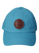 Jockey celeste unisex con seis agujeros de ventilación, ideal para mantener frescura en verano.