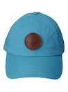 Jockey celeste unisex con seis agujeros de ventilación, ideal para mantener frescura en verano.