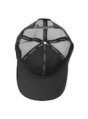 Jockey unisex negro de algodón, estilo clásico, ideal para actividades al aire libre.