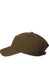 Jockey unisex celeste con visera semi curva para look casual.