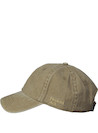 Gorra beige unisex de algodón, diseño ventilado, ideal para días soleados en exteriores.