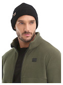 Gorro unisex negro de algodón suave, comodidad y estilo para aventuras diarias.