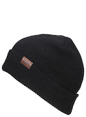 Gorro negro de algodón para unisex, diseño funcional, perfecto para paseos urbanos.