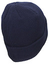 Gorro unisex azul de punto, diseño cómodo, recomendado para exploraciones y paseos.