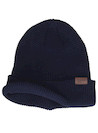 Gorro unisex negro de algodón, estilo aventurero, perfecto para climas frescos.