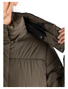 Chaqueta casual femenina con cierre de cremallera y broches, perfecta para un ajuste práctico y seguro.