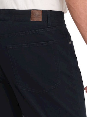 Pantalón de algodón navy para hombre, cómodo y elegante, perfecto para actividades cotidianas.