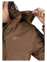 Parka de diseño funcional con bolsillos laterales con cierres ocultos, perfecta para uso diario.