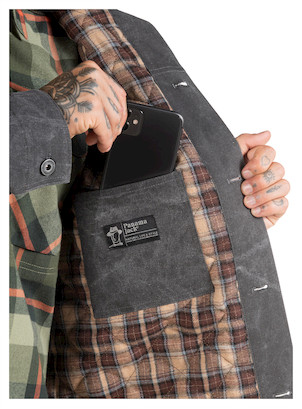 Chaqueta gris de estilo casual para hombre, ideal para combinar con camisetas y chinos.
