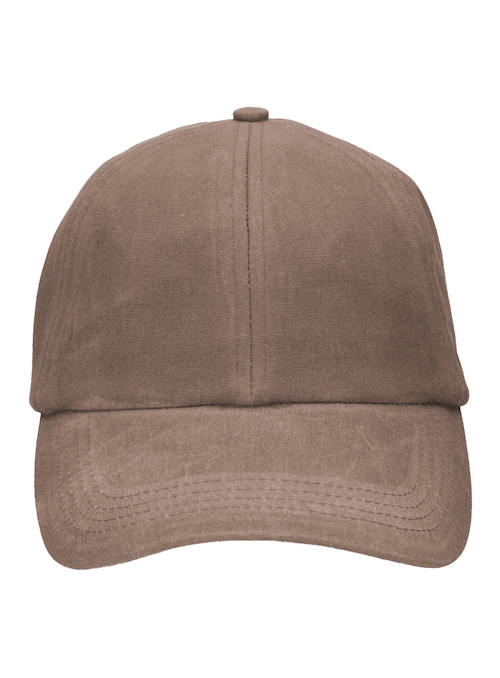 Sombrero unisex color café de algodón waxed, estilo natural, recomendado para uso diario y aventuras.