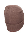 Gorro unisex en color café, confeccionado en algodón, ideal para disfrutar del aire libre.