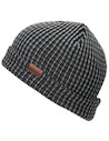 Gorro unisex negro de acrílico, estilo casual, ideal para paseos urbanos.