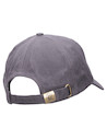 Gorra gris unisex de algodón waxed, diseño casual, perfecta para aventuras diarias y exploración.