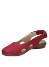 Sandalia Mujer W737 Panama Jack rojo