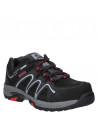 Zapato de hombre negro, estilo utilitario outdoor, combina con ropa casual y deportiva, adecuado para excursiones.