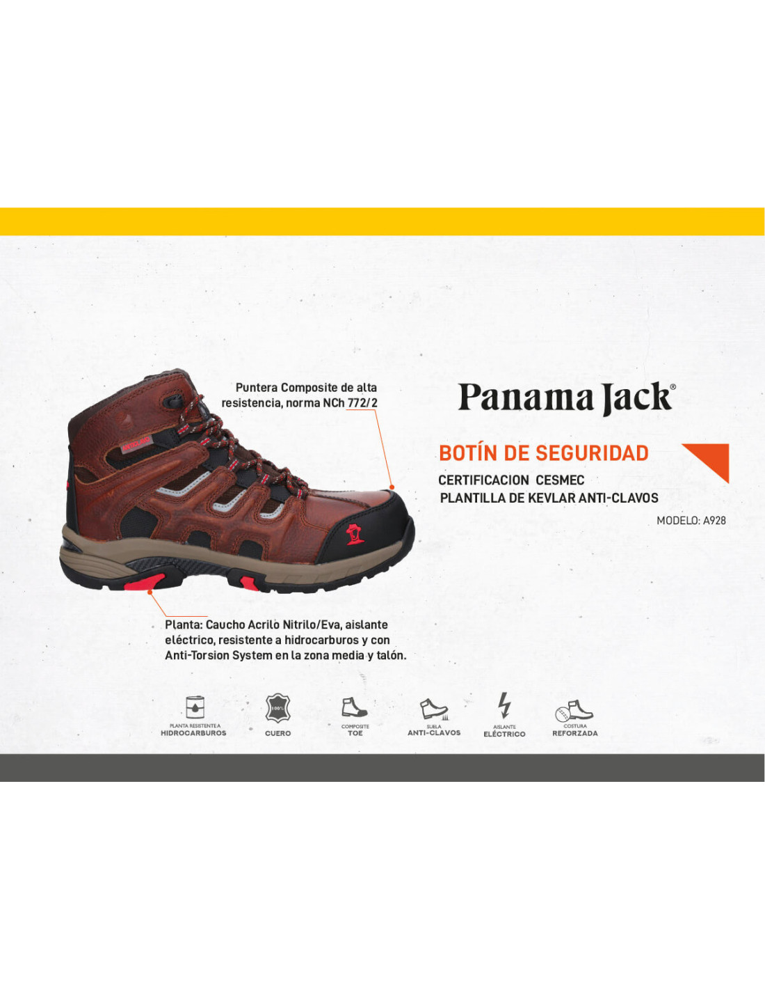 Zapatos de seguridad 2025 cesmec