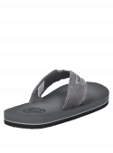 Sandalia sintética gris para hombre, diseñada para comodidad y soporte, adecuada para actividades al aire libre.