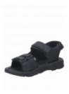 Sandalia Hombre D673 Panama Jack negro
